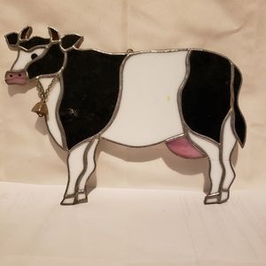 Vintage Large Cow Sun Catcher